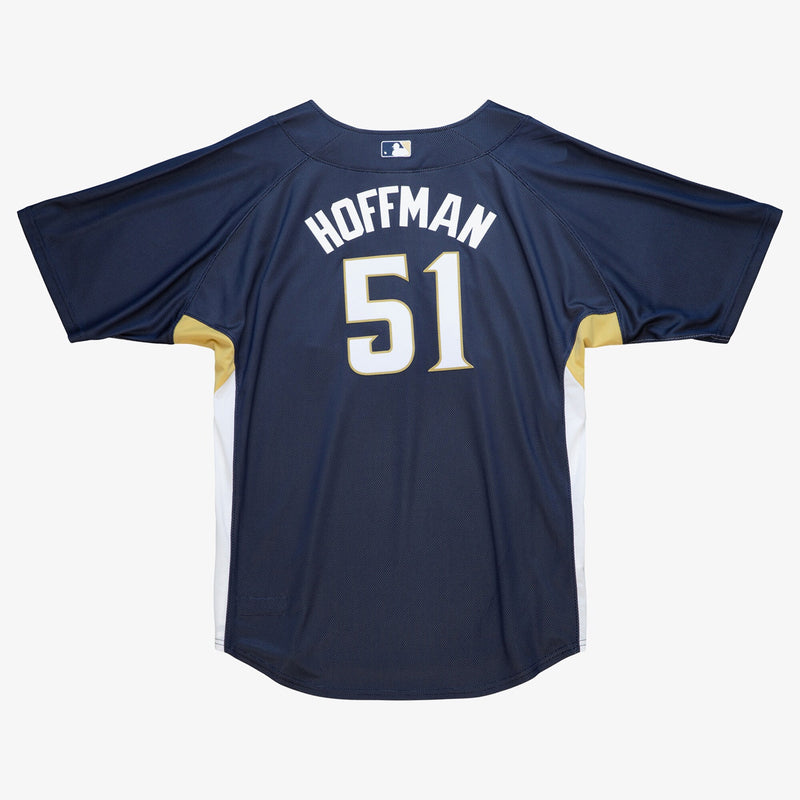 Mens Mitchell & Ness MLB BP JERSEY PADRES 2007 TREVOR HOFFMAN