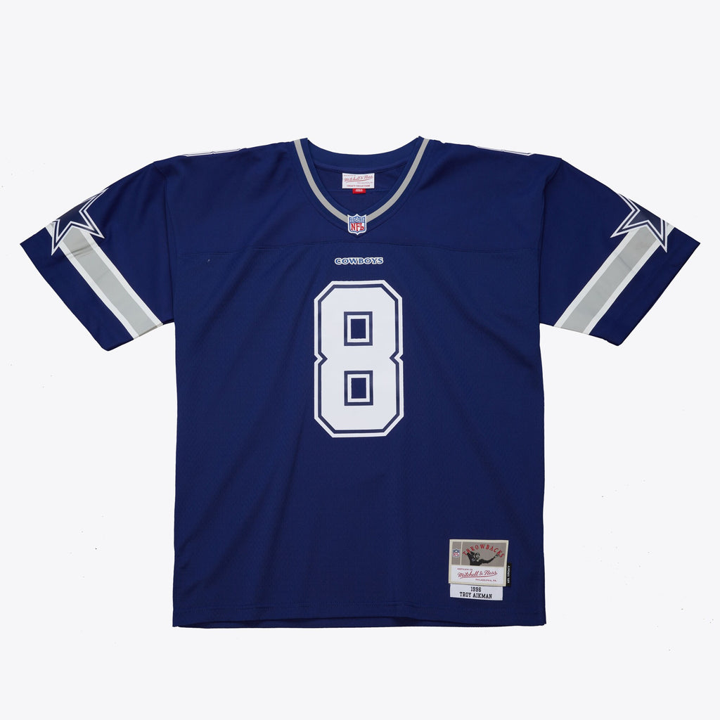 MENS MITCHELL & NESS NFL DARK JERSEY COWBOYS 1996 TROY AIKMAN