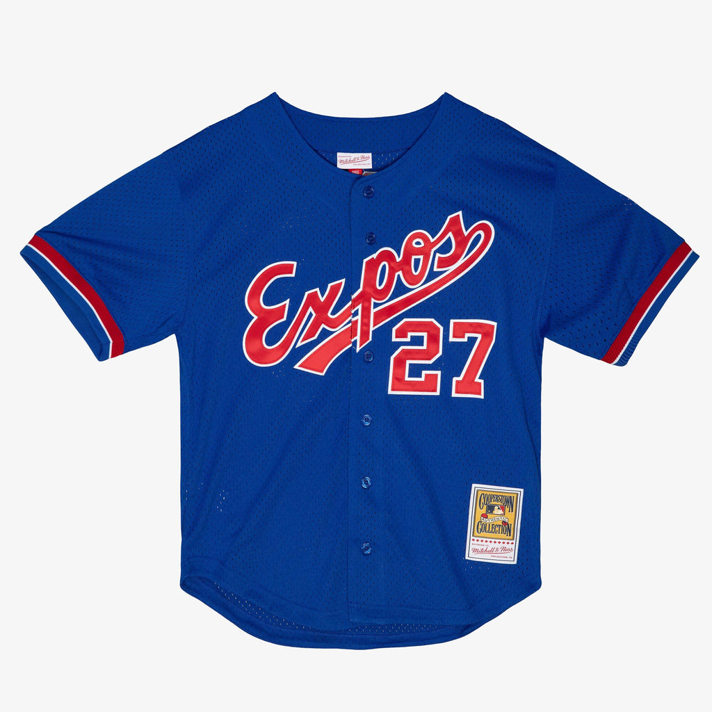 Mens Mitchell & Ness MLB AUTHENTIC BP JERSEY EXPOS 2002 VLADIMIR GUERRERO