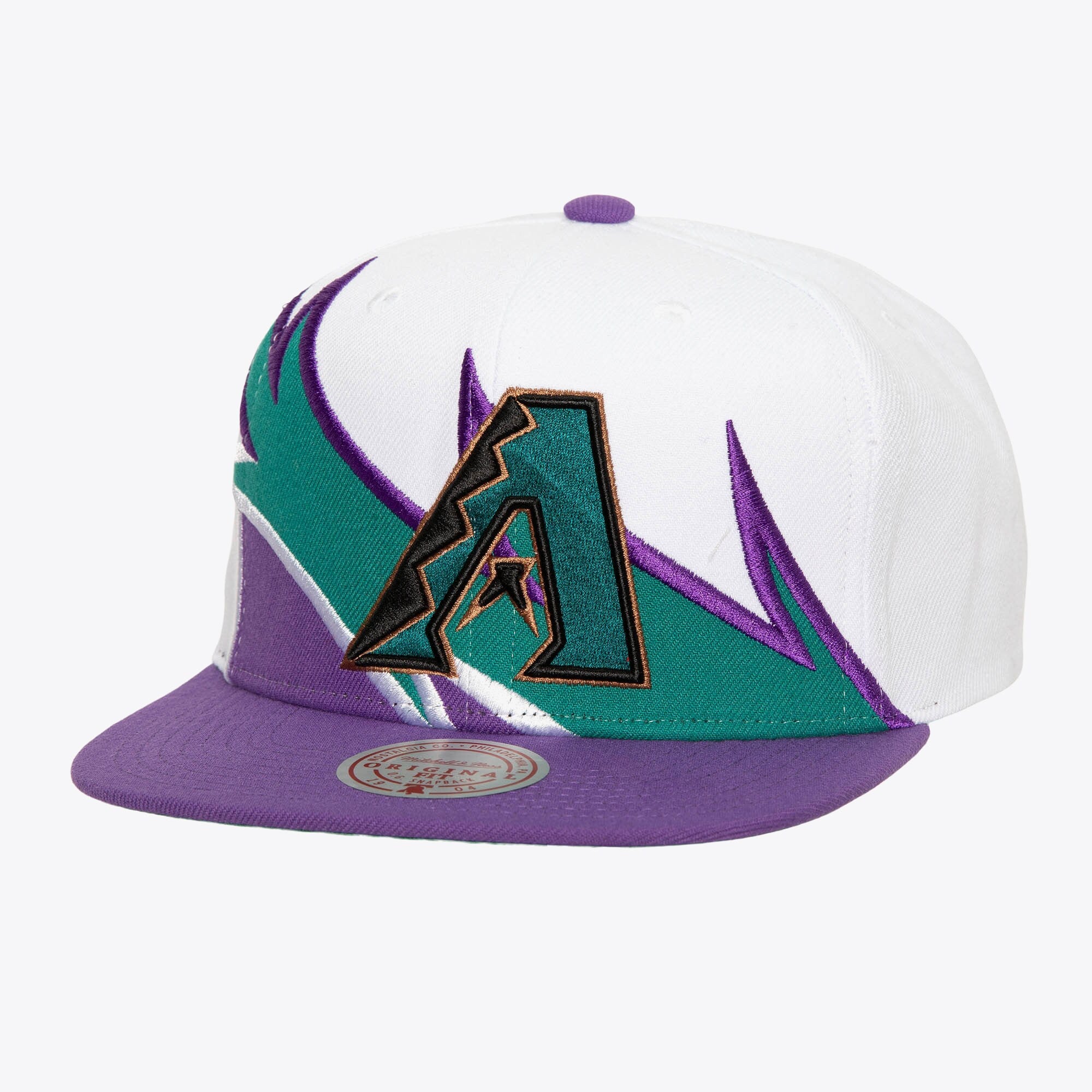 MENS MITCHELL & NESS MLB WAVERUNNER SNAPBACK COOP DIAMONDBACKS