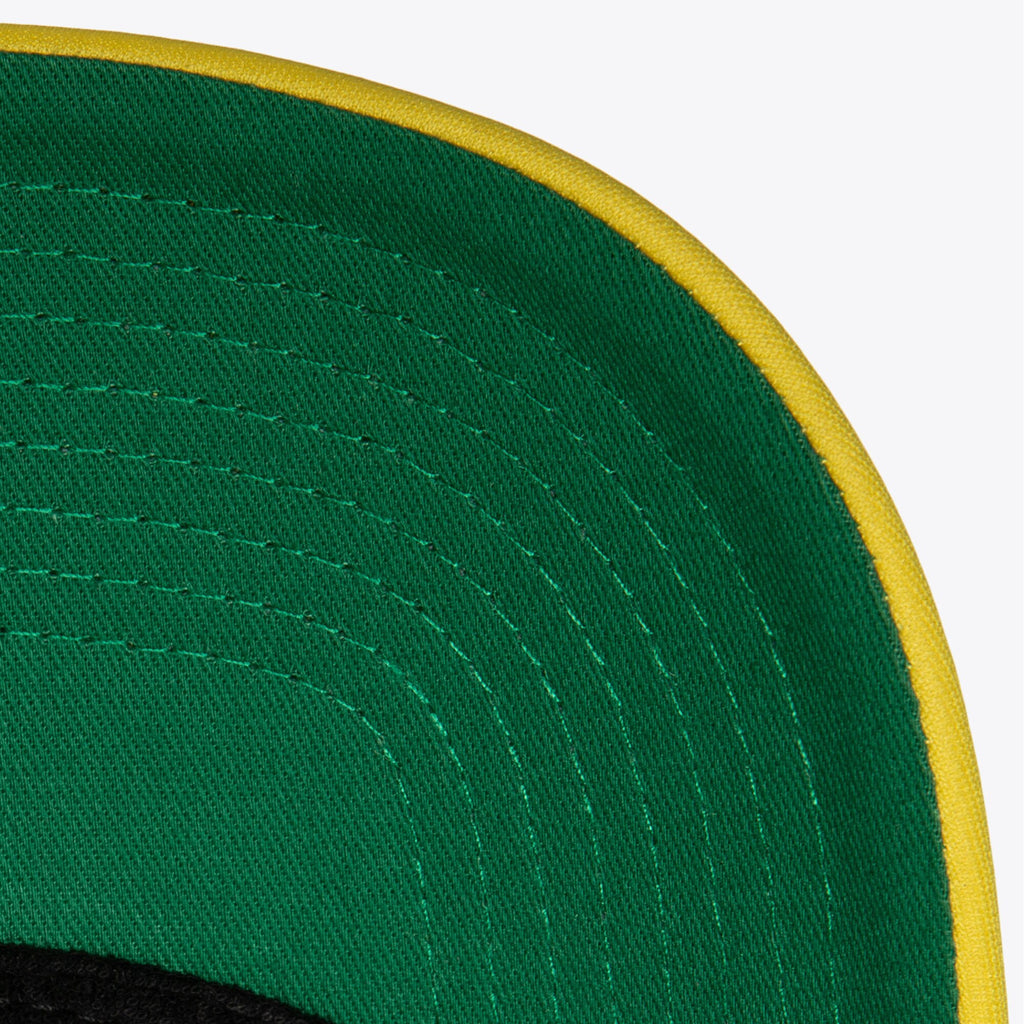 MENS MITCHELL & NESS NBA CHAMPS FEST TRUCKER HWC WARRIORS - WHITE
