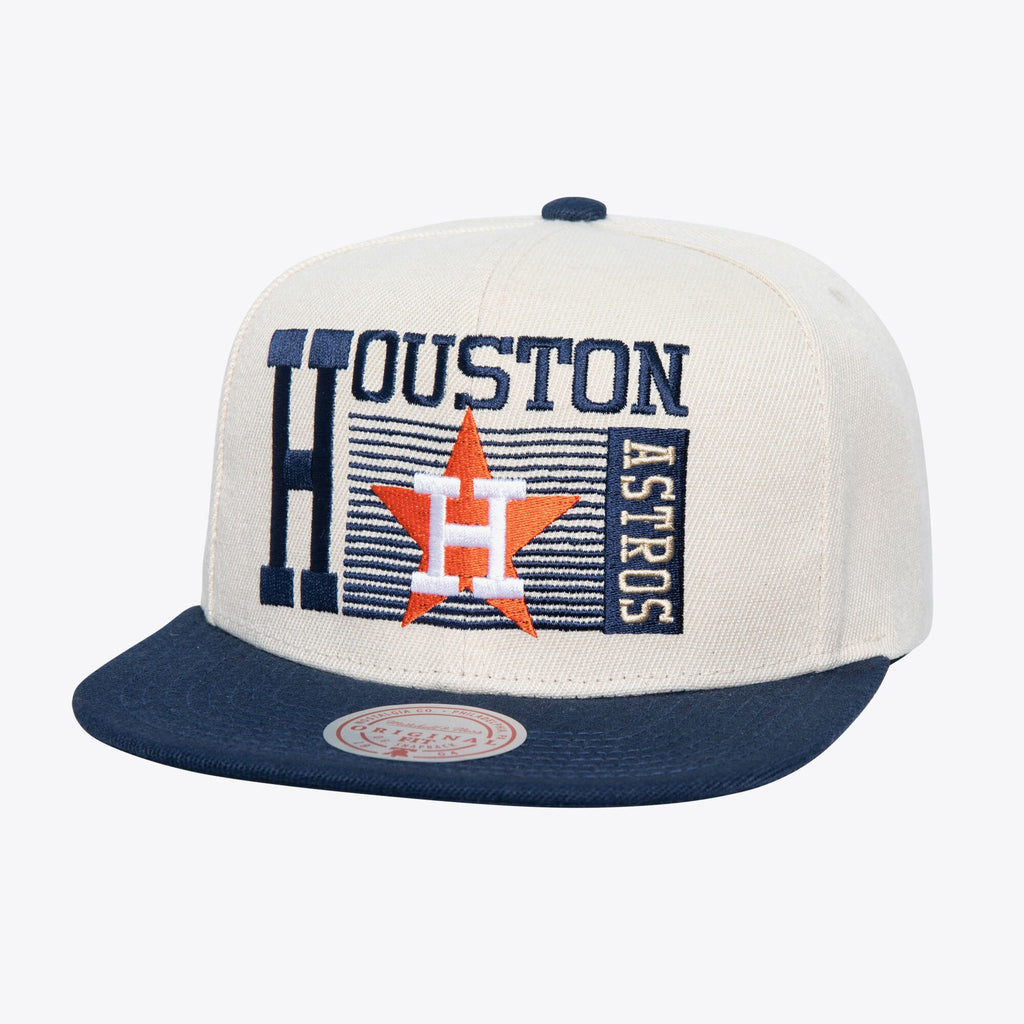 Mens Mitchell & Ness MLB SPEED ZONE SNAPBACK COOP ASTROS