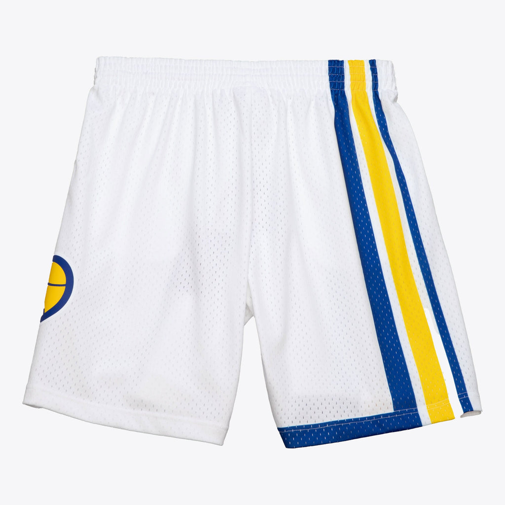 Mens Mitchell & Ness NBA WHITE SWINGMAN SHORTS PACERS 2003