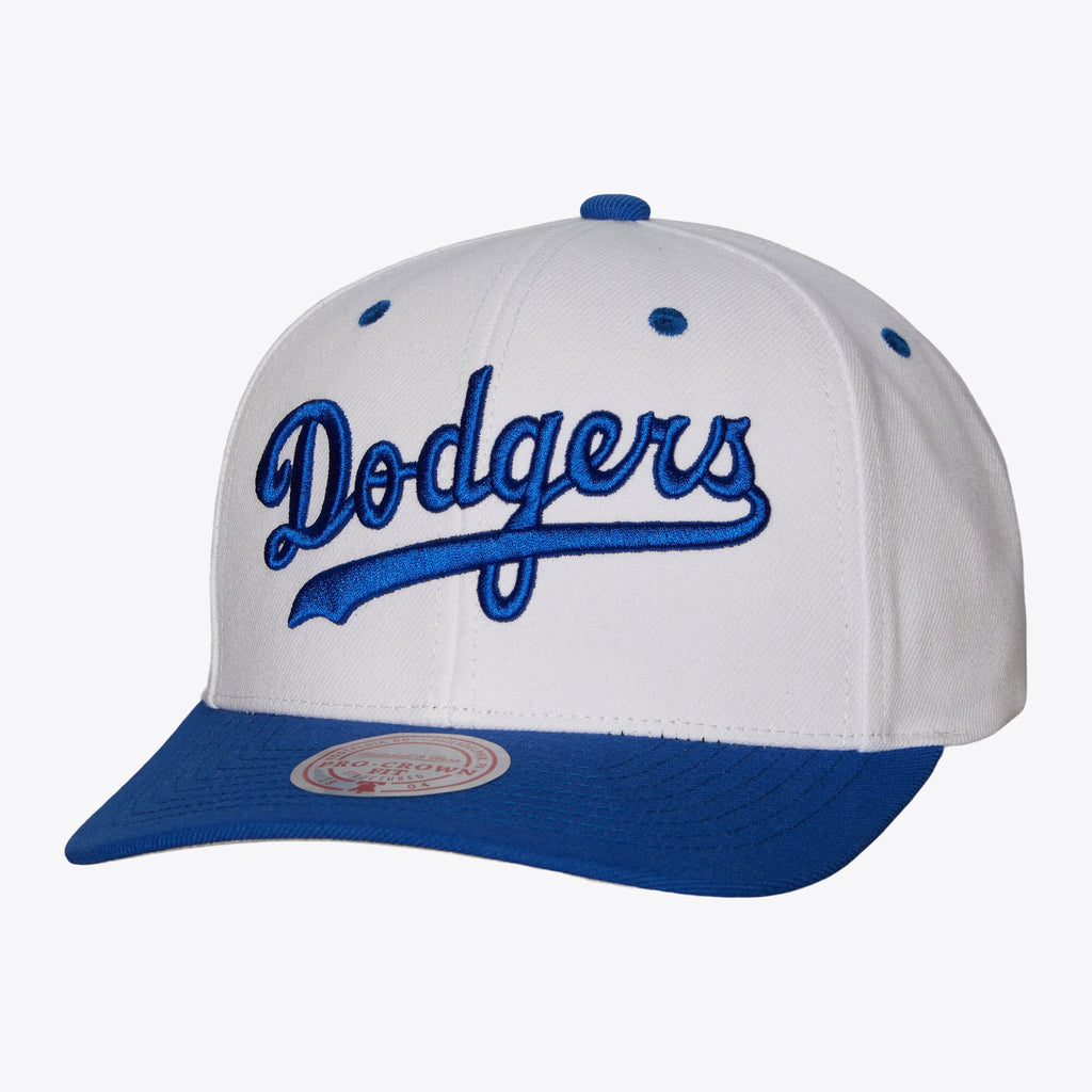 Mens Mitchell & Ness MLB EVERGREEN PRO SNAPBACK COOP DODGERS