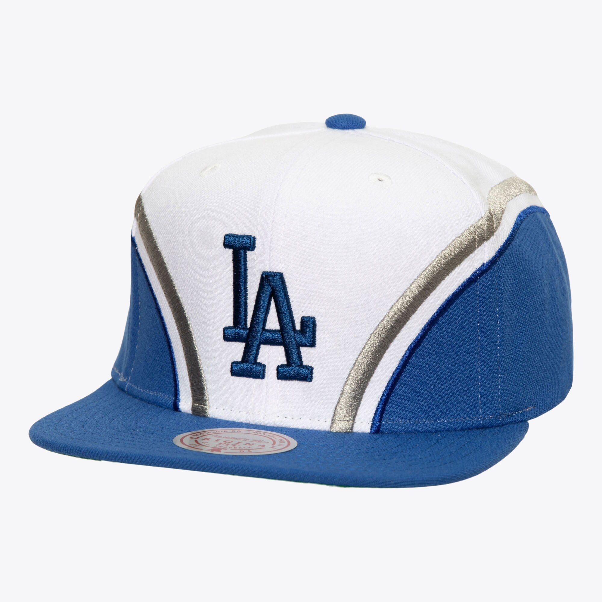 Mens Mitchell & Ness MLB OVERHEAD SNAPBACK DODGERS