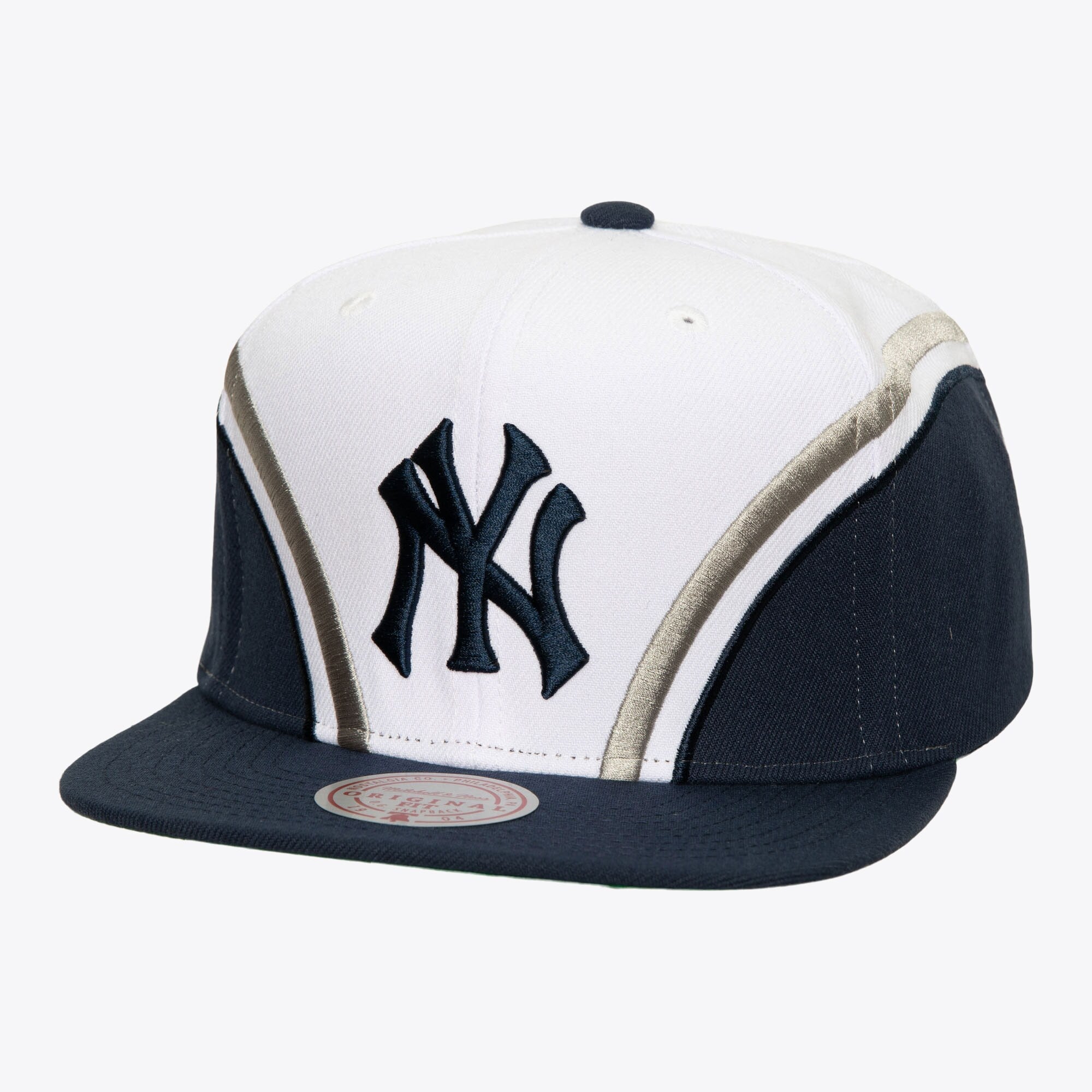 Mens Mitchell & Ness MLB OVERHEAD SNAPBACK YANKEES