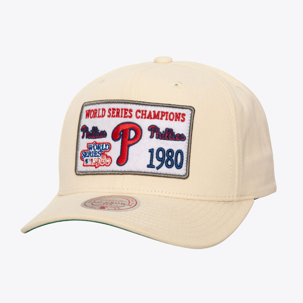 Mens Mitchell & Ness MLB BRUSHED PATCH PRO SNAPBACK PHILLIES