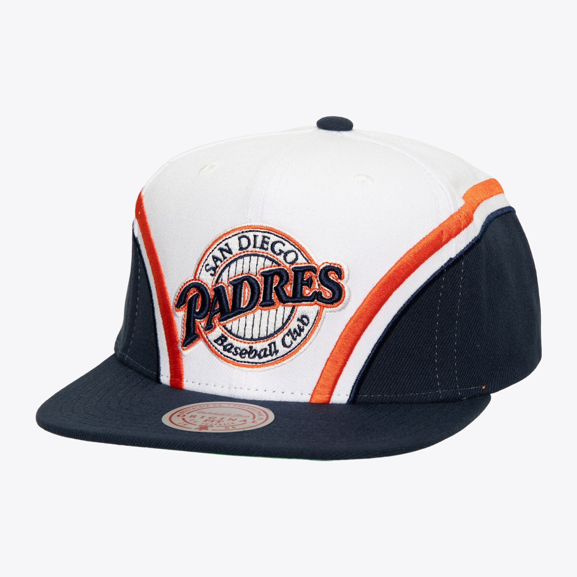 Mens Mitchell & Ness MLB OVERHEAD SNAPBACK COOP PADRES