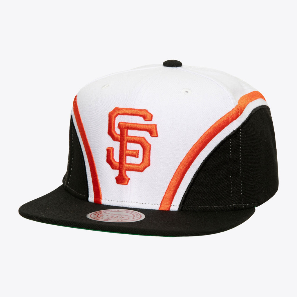 MENS MITCHELL & NESS MLB OVERHEAD SNAPBACK GIANTS