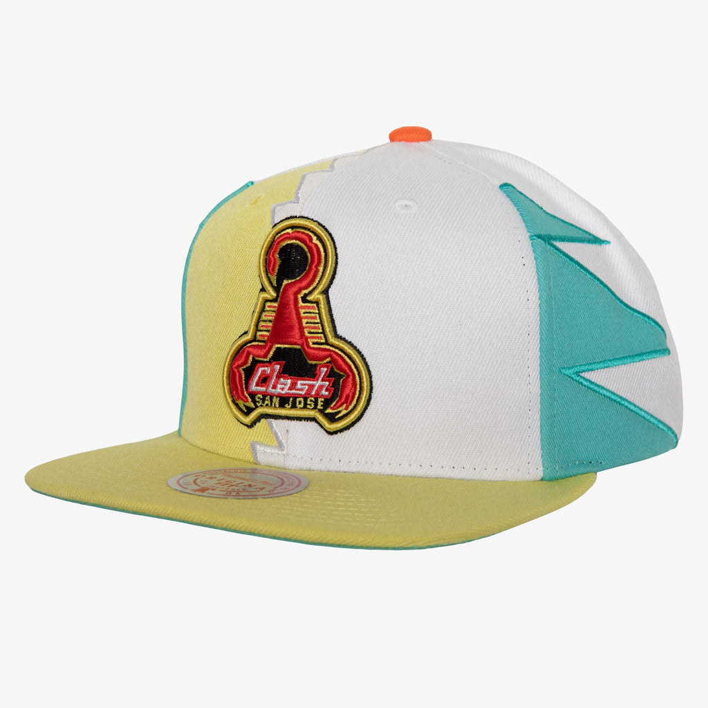 MENS MITCHELL & NESS MLS JERSEY HOOK SNAPBACK CLASH