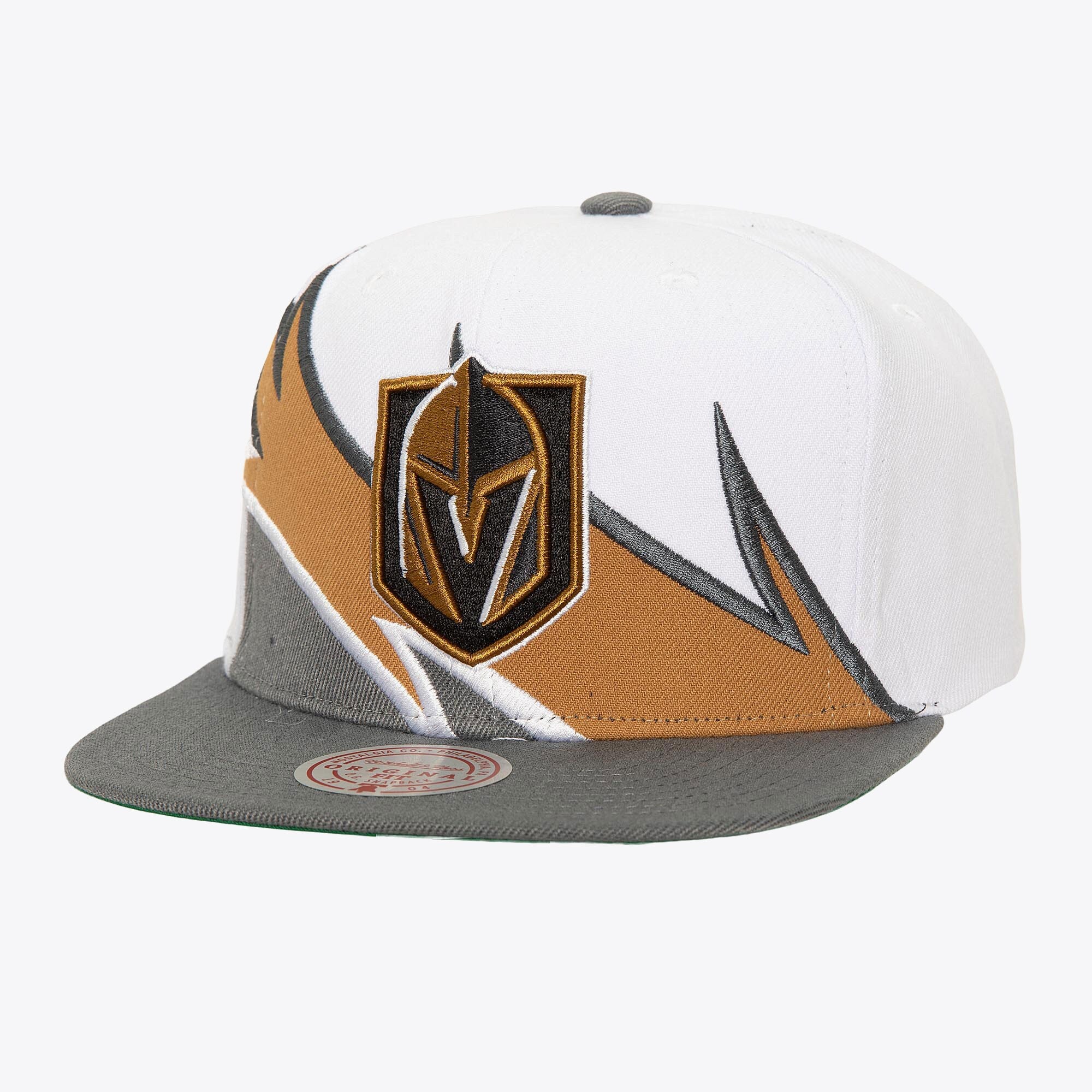 MENS MITCHELL & NESS NHL WAVERUNNER SNAPBACK KNIGHTS - WHITE