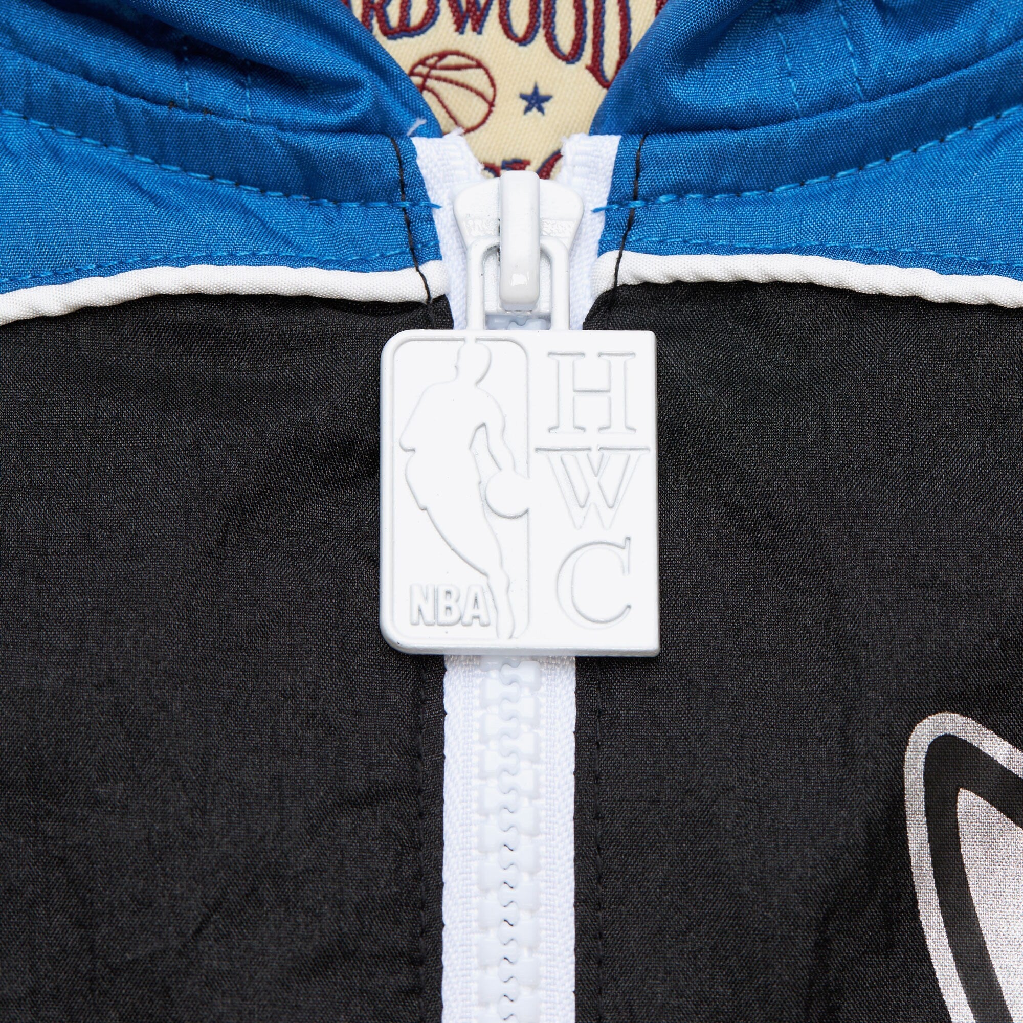 MENS MITCHELL & NESS BIG SHOT PREMIUM WINBREAKER VINTAGE LOGO TIMBERWOLVES