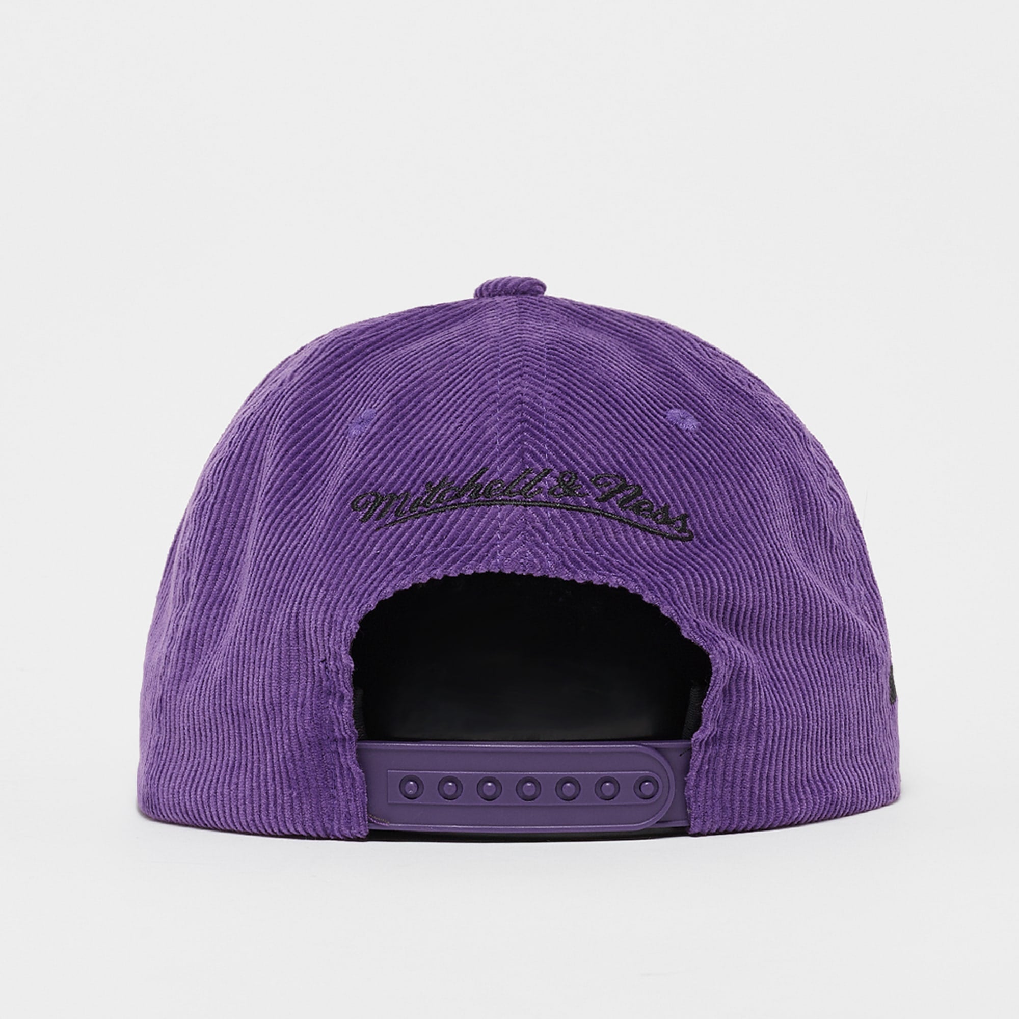 MENS MITCHELL & NESS NBA CORD SNAPBACK LAKERS