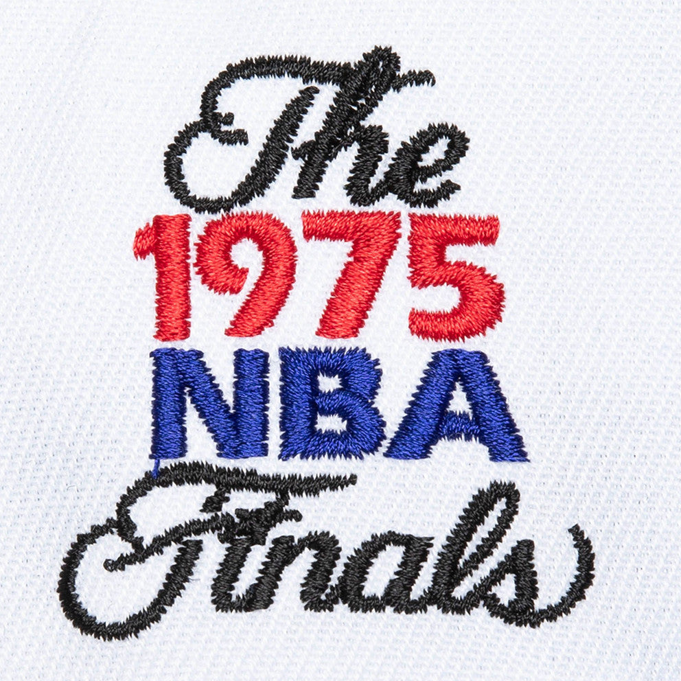 MENS MITCHELL & NESS NBA CHAMP SERIES SNAPBACK HWC WARRIORS - WHITE