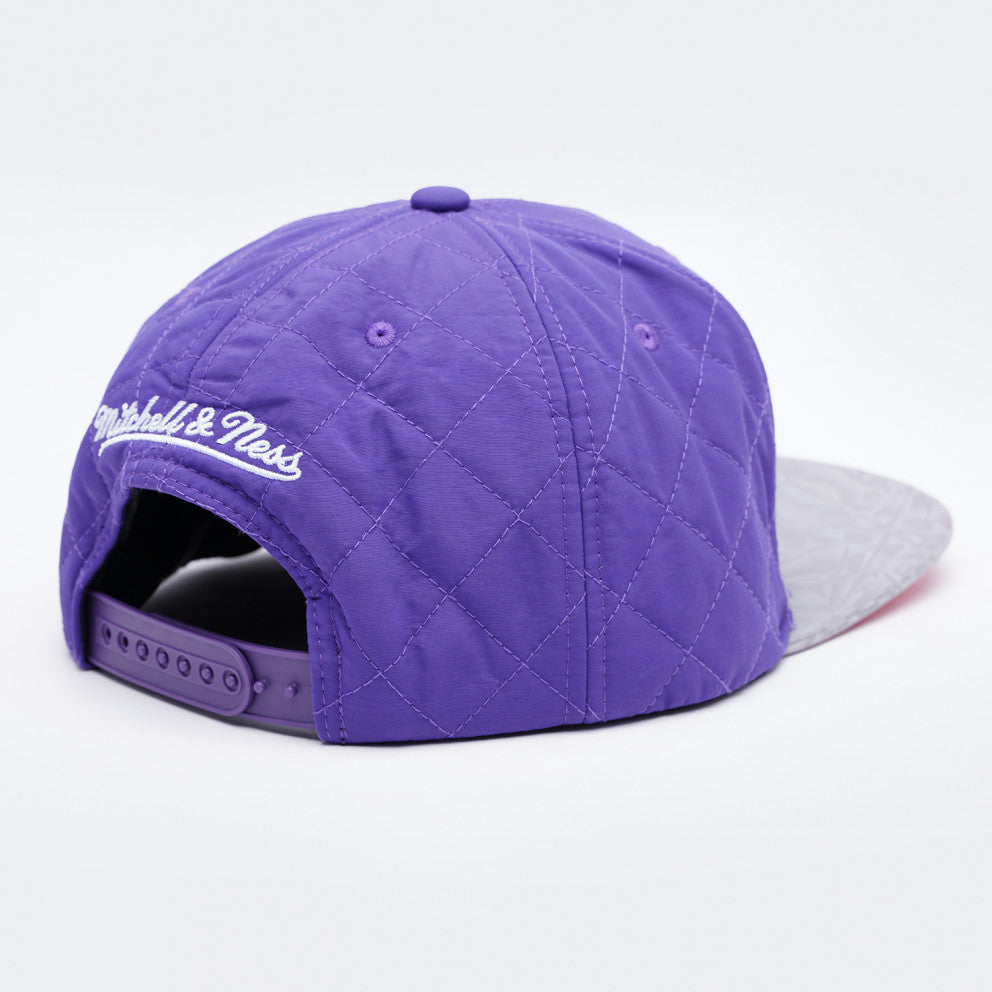 MENS MITCHELL & NESS NBA DIAMOND BASE SNAPBACK HWC RAPTORS - PURPLE