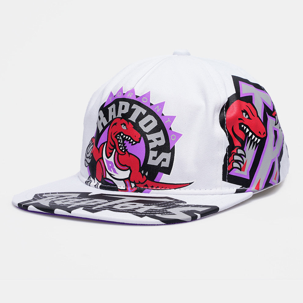 MENS MITCHELL & NESS NBA IN YOUR FACE DEADSTOCK HWC RAPTORS - WHITE