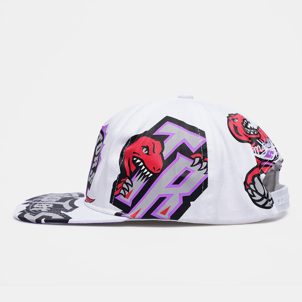 MENS MITCHELL & NESS NBA IN YOUR FACE DEADSTOCK HWC RAPTORS - WHITE