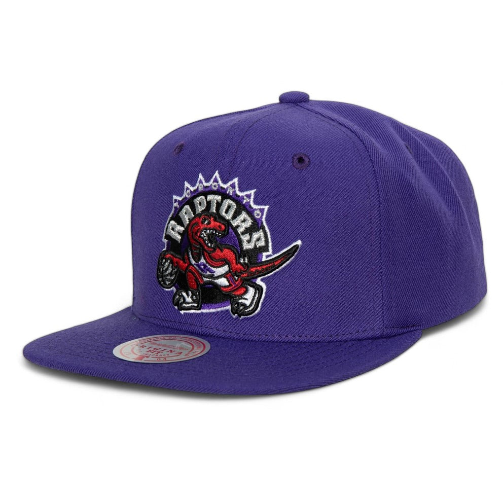 MENS MITCHELL & NESS NBA TEAM GROUND 2.0 SNAPBACK HWC RAPTORS - PURPLE