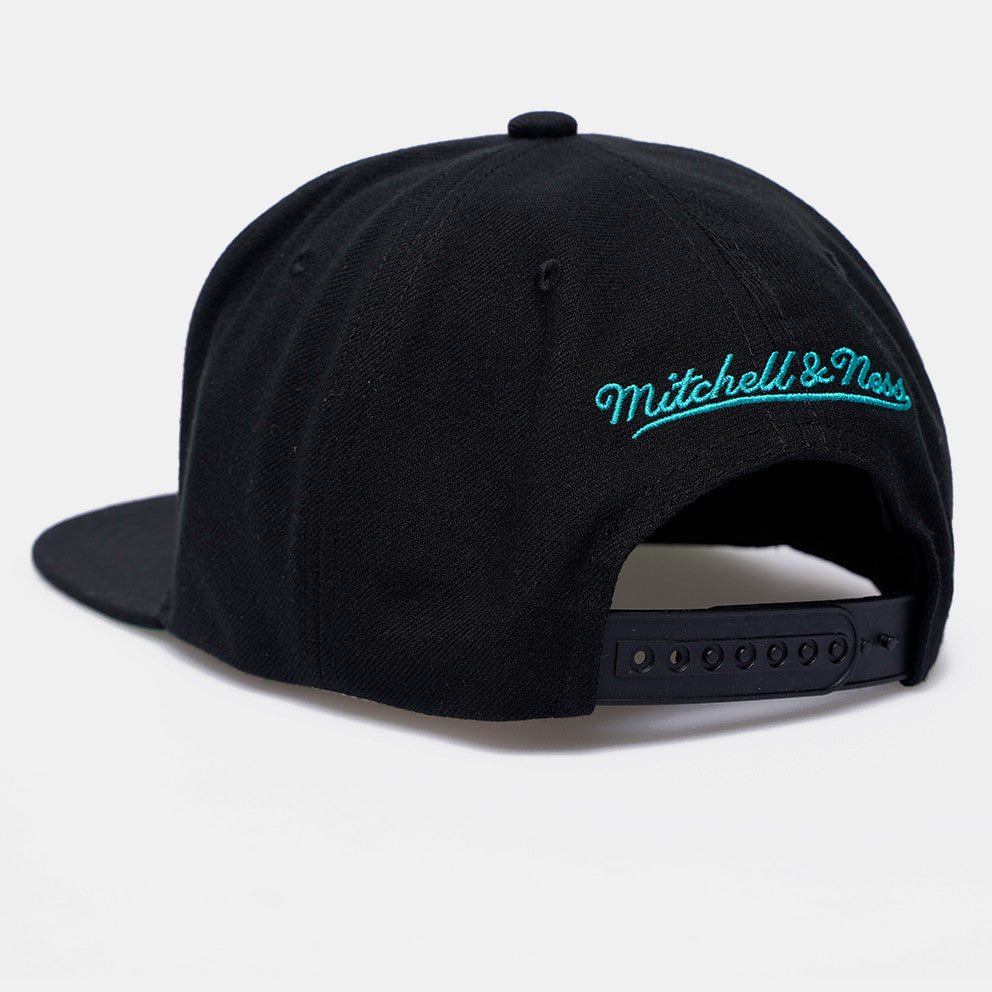 MENS MITCHELL & NESS NBA TEAM VIBES SNAPBACK HWC SPURS - BLACK
