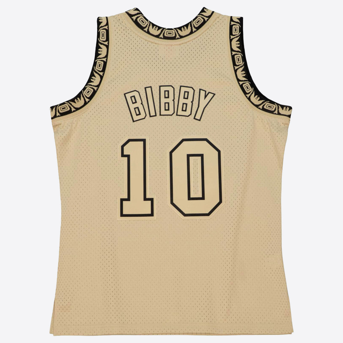 MENS MITCHELL & NESS KHAKI BLACK SWINGMAN JERSEY GRIZZLIES 1998 MIKE BIBBY