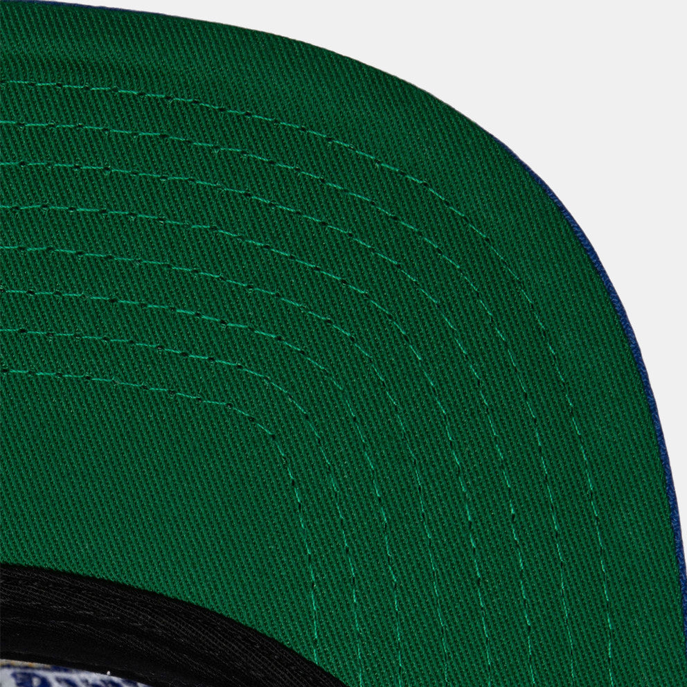 MENS MITCHELL & NESS NBA WORLD CHAMPS SNAPBACK HWC WARRIORS - ROYAL