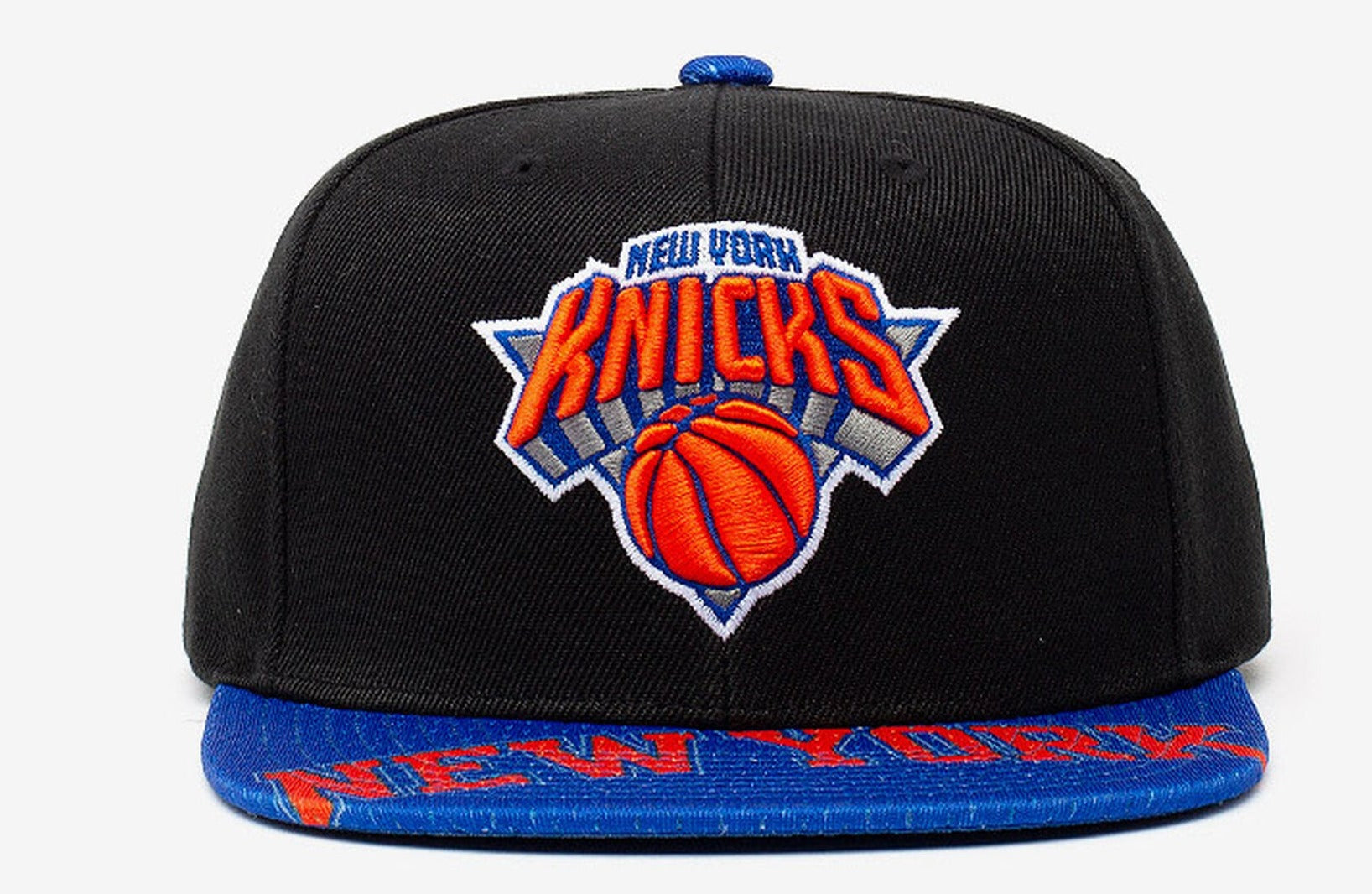 [6HSSMM19455-NYKBKRY] MENS MITCHELL & NESS NBA NY KNICKS SNAPSHOT SNAPBACK HWC