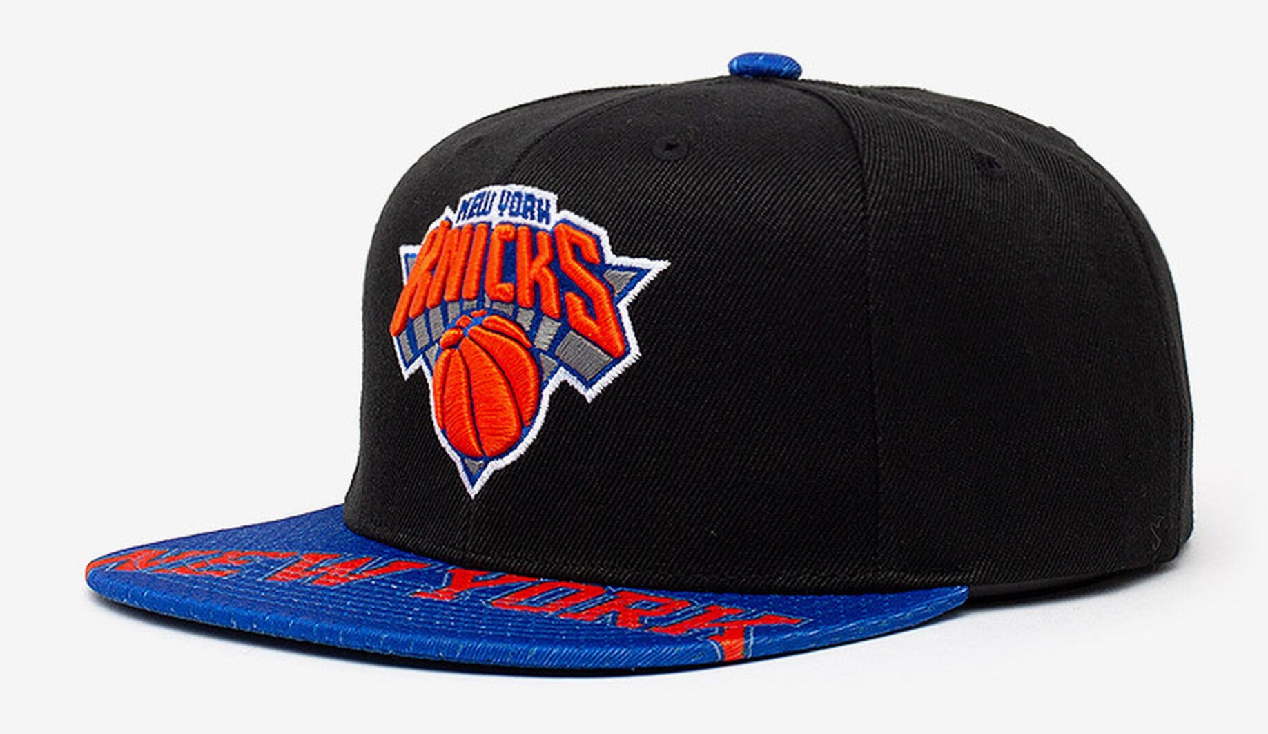 [6HSSMM19455-NYKBKRY] MENS MITCHELL & NESS NBA NY KNICKS SNAPSHOT SNAPBACK HWC