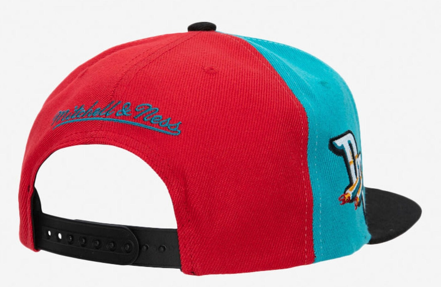 Mens MITCHELL & NESS NBA ON THE BLOCK SNAPBACK HWC PISTONS