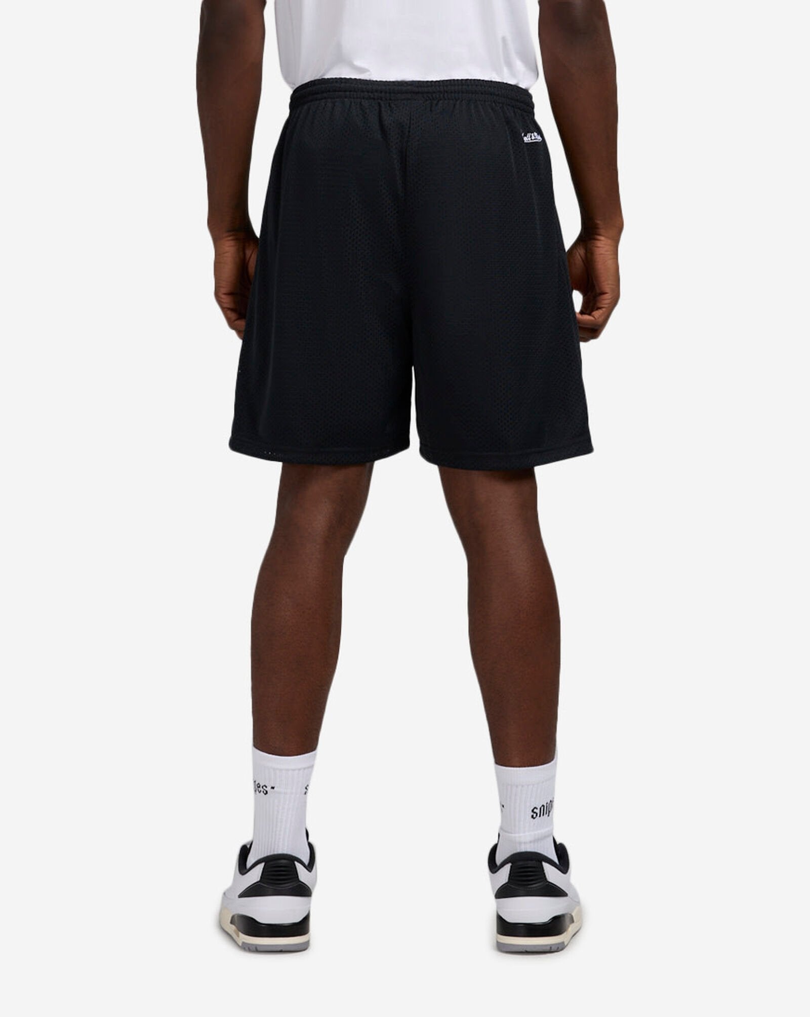 MENS MITCHELL & NESS NBA GAMEDAY MESH 7IN SHORTS VINTAGE LOGO GRIZZLIES
