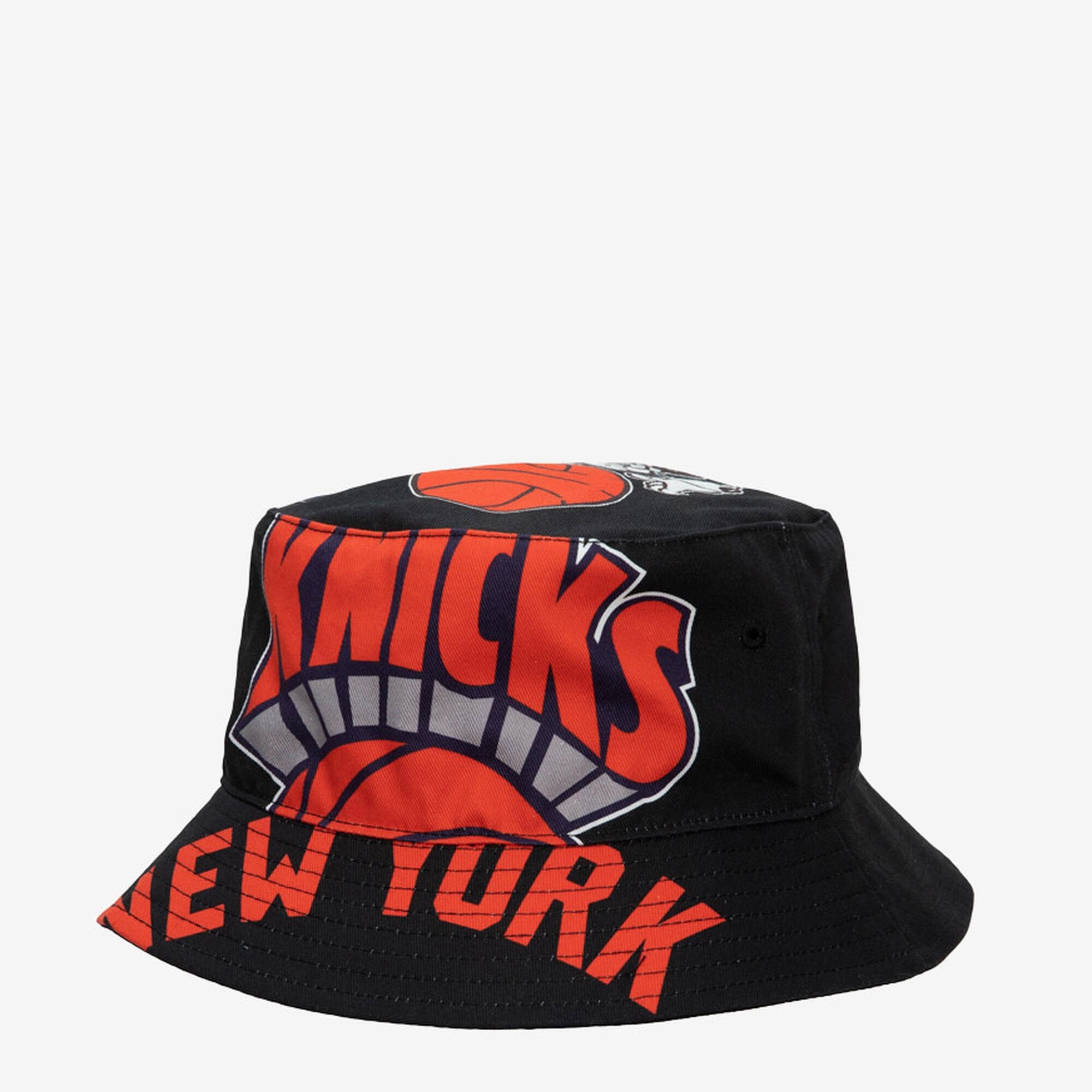 MENS MITCHELL & NESS NBA CUT UP BUCKET HWC KNICKS - BLACK