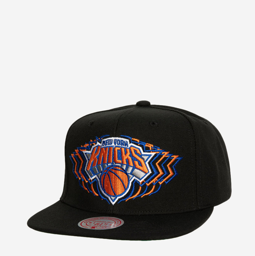 MENS MITCHELL & NESS NBA TEAM VIBES SNAPBACK KNICKS - BLACK
