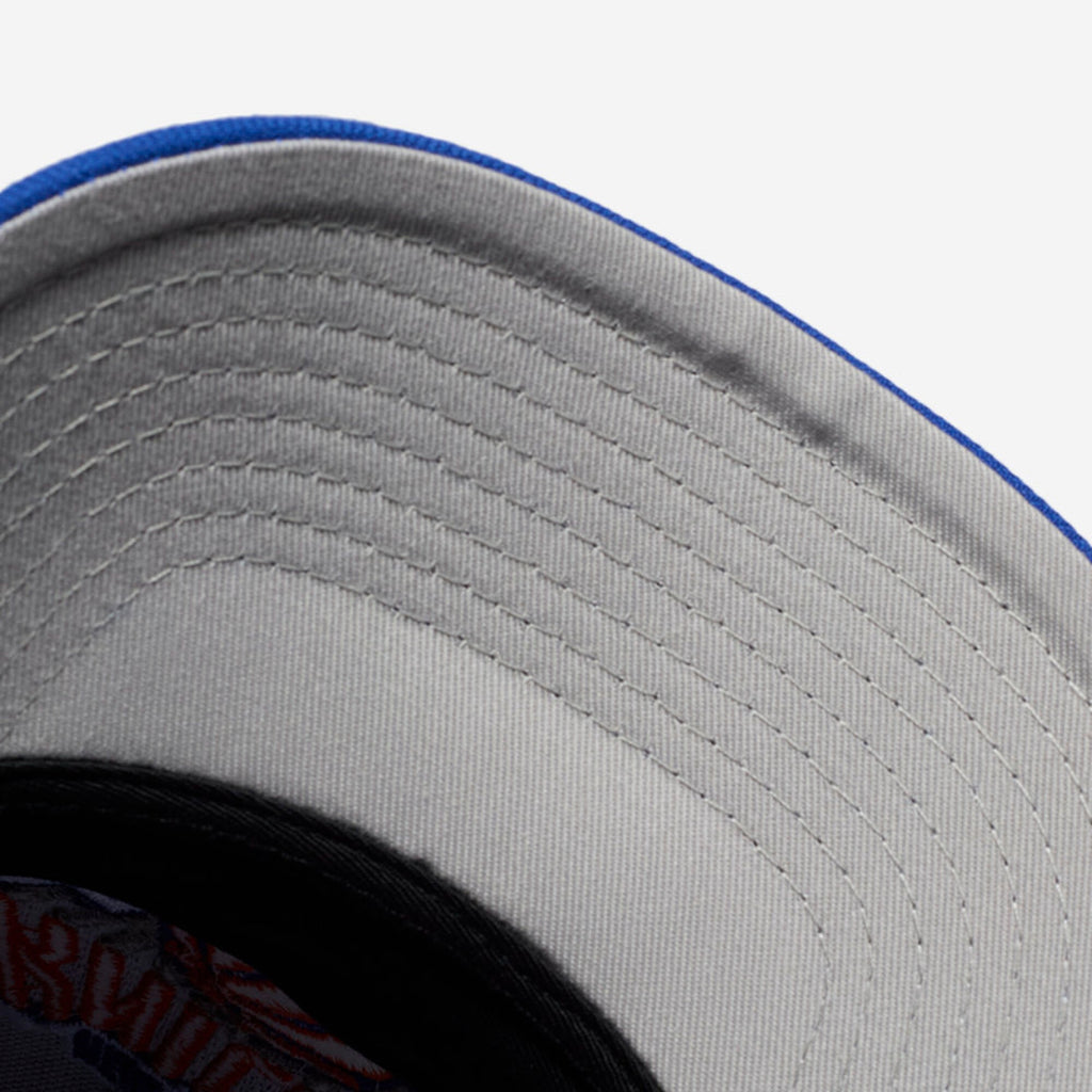 MENS MITCHELL & NESS NBA OVERBITE PRO SNAPBACK KNICKS - BLACK