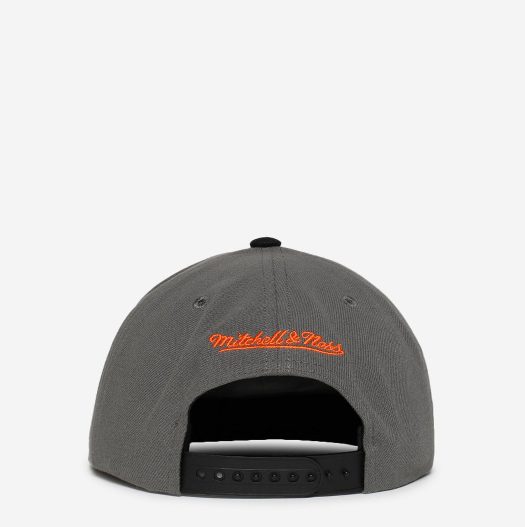 MENS MITCHELL & NESS MLB STORM FRONT SNAPBACK METS - GREY