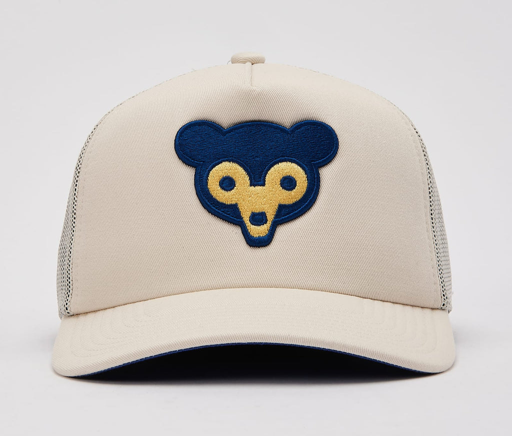MENS MITCHELL & NESS MLB EVERGREEN TRUCKER COOP CUBS