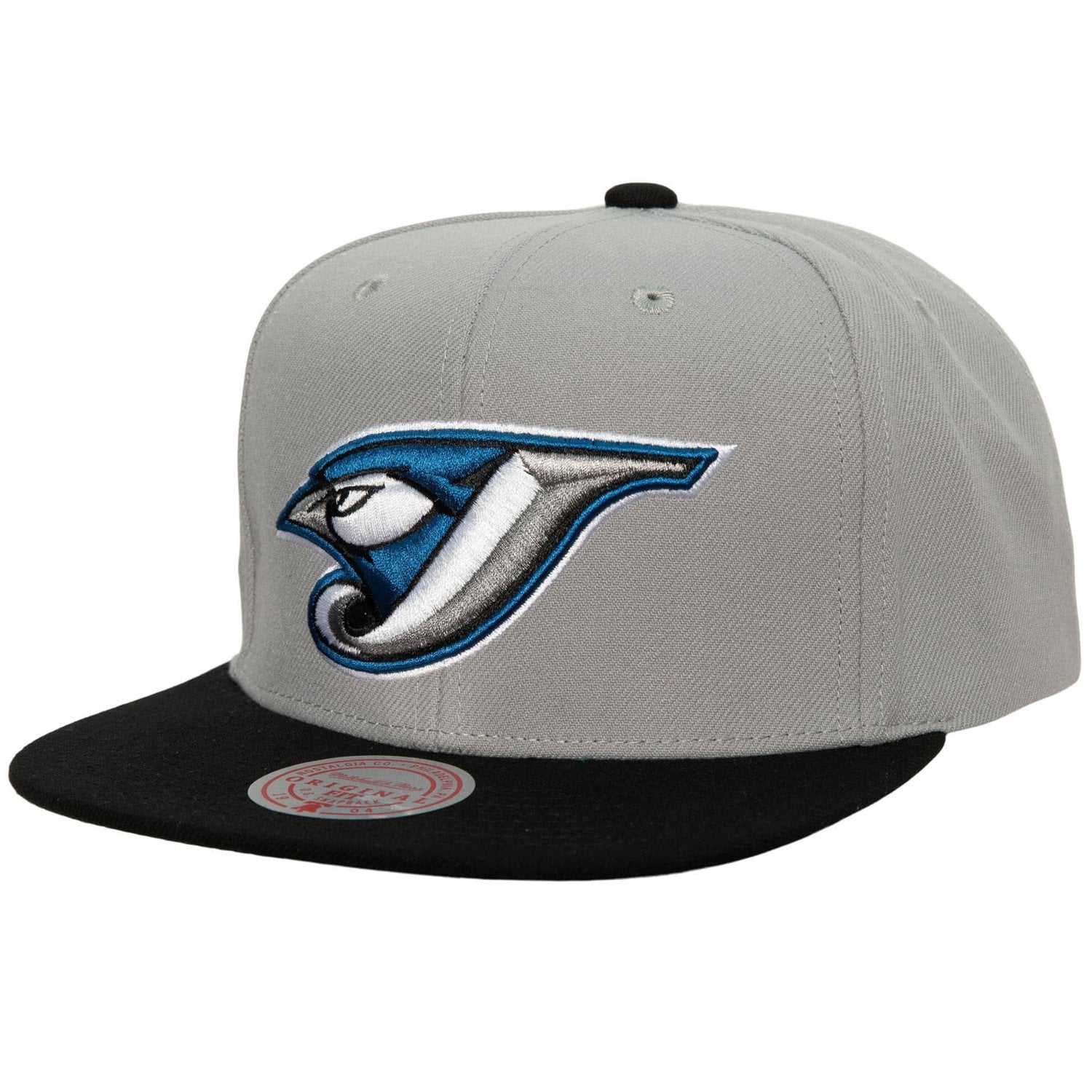 MENS MITCHELL & NESS MLB AWAY SNAPBACK COOP BLUE JAYS - GREY