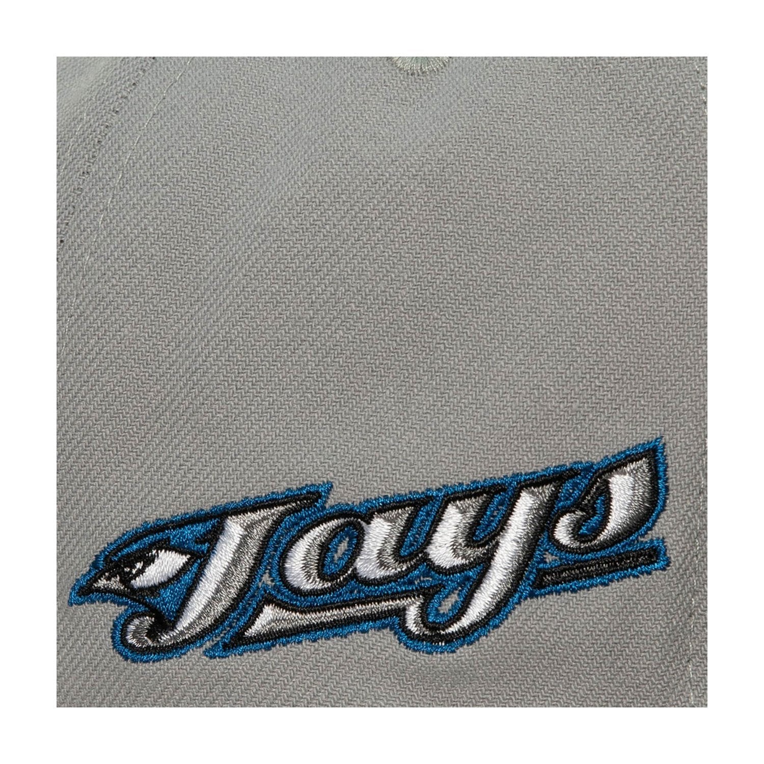 MENS MITCHELL & NESS MLB AWAY SNAPBACK COOP BLUE JAYS - GREY