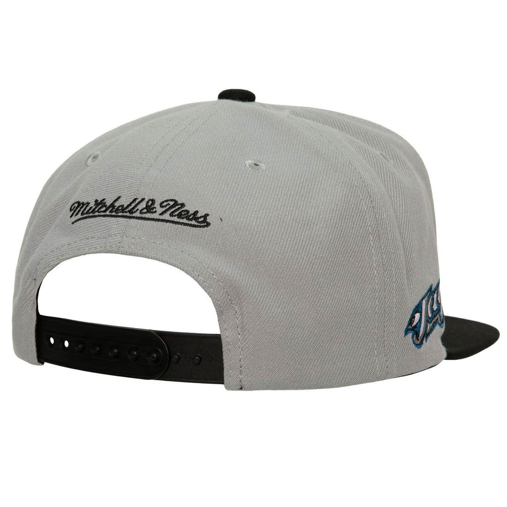 MENS MITCHELL & NESS MLB AWAY SNAPBACK COOP BLUE JAYS - GREY