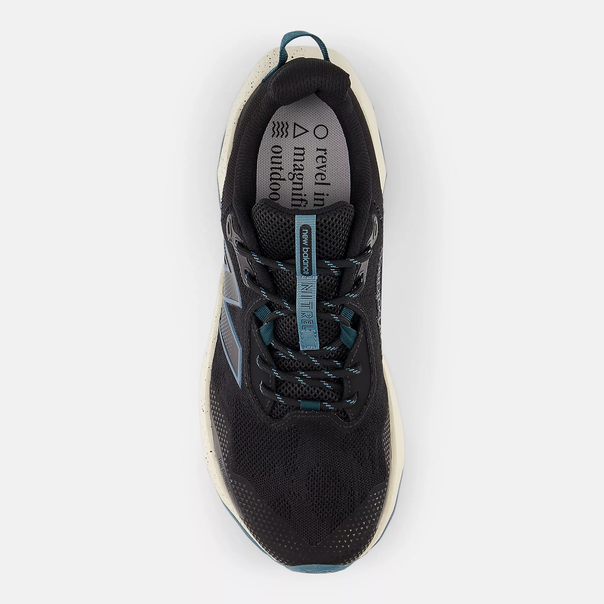 [MNTR9D5] MENS NEW BALANCE DYNASOFT NITREL V6 TRAIL RUNNING 'BLACK BLUE'