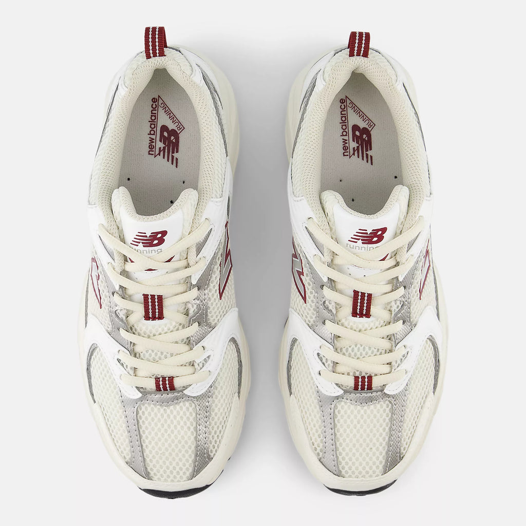 [MR530SZ] MENS NEW BALANCE 530 'SEA SALT/MERCURY RED'