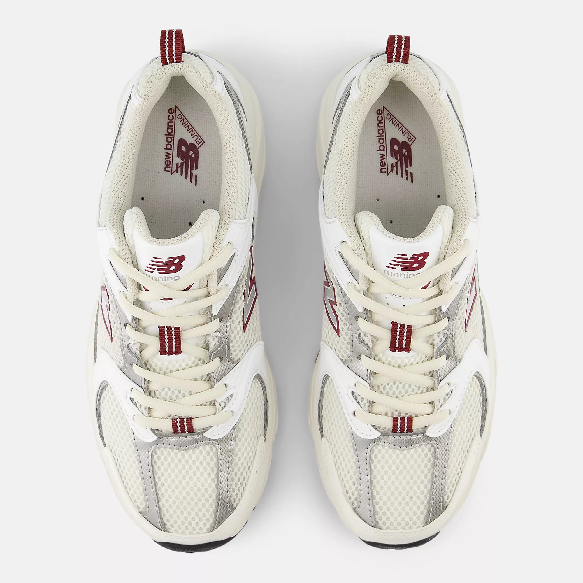 [MR530SZ] MENS NEW BALANCE 530 'SEA SALT/MERCURY RED'