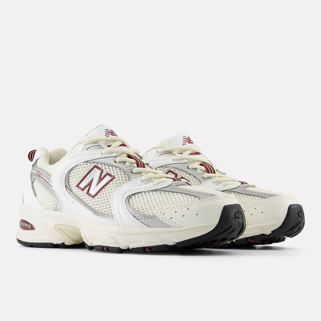 [MR530SZ] MENS NEW BALANCE 530 'SEA SALT/MERCURY RED'