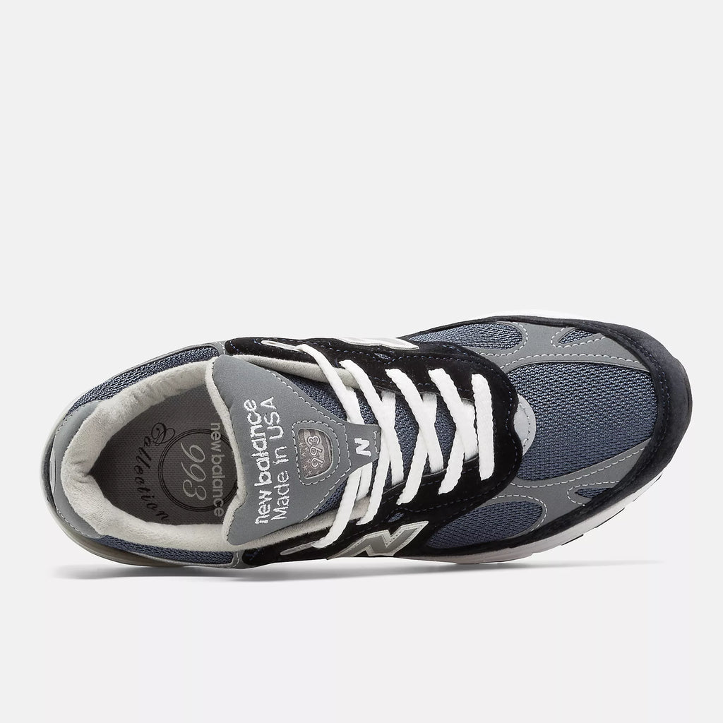 [MR993NV X-WIDE] MENS NEW BALANCE 993 'KITH NAVY' WIDE