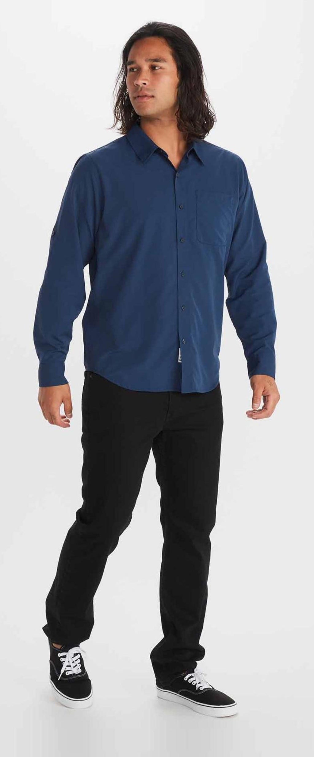 [M14089-2975] MENS MARMOT AEROBORA LS LONG SLEEVE BUTTON DOWN UPF 25 SHIRT