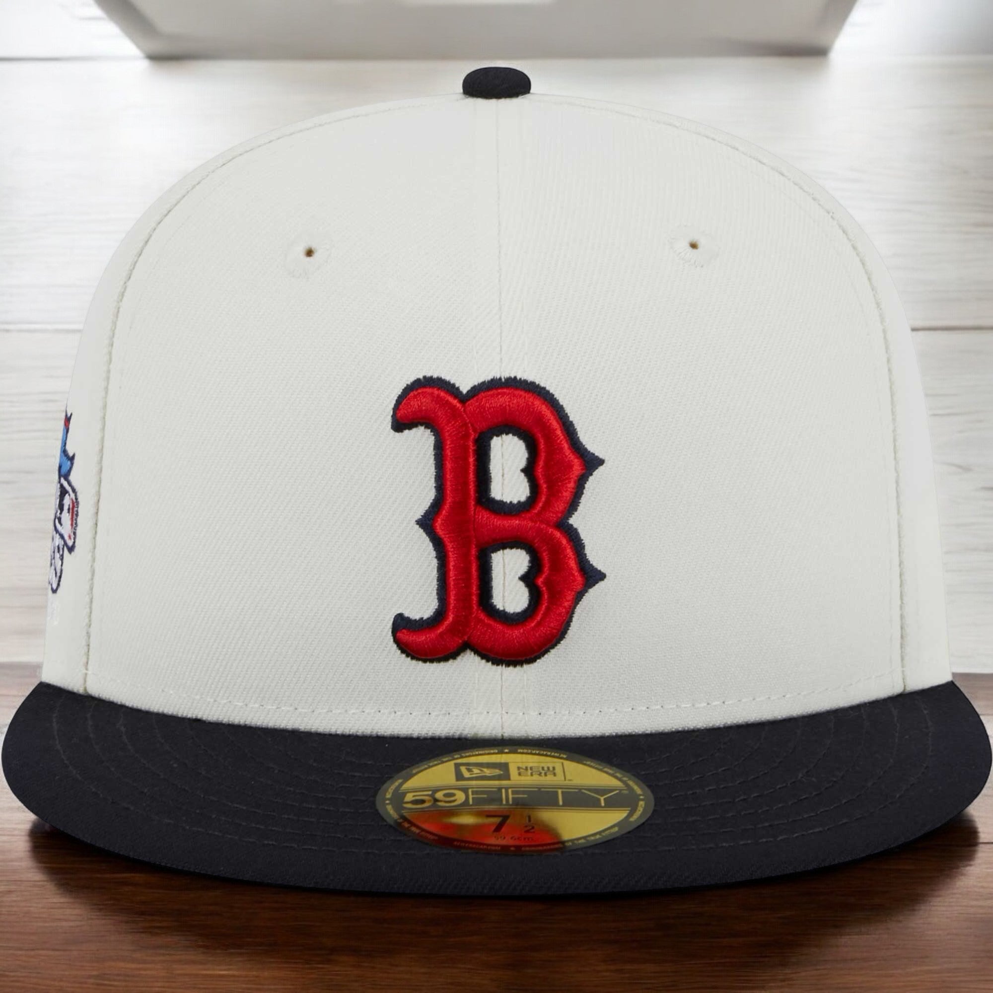 [60305772] MENS NEW ERA MLB BOSTON RED SOX 5950 RETRO E1 FITTED - CREAM/ROYAL