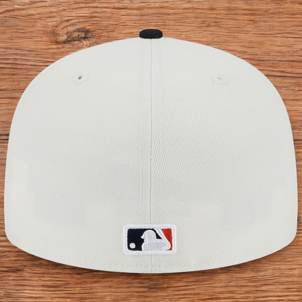 [60305775] MENS NEW ERA MLB HOUSTON ASTROS 5950 RETRO E1 FITTED - CREAM/ROYAL