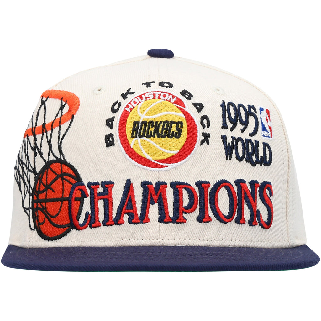 Mens MITCHELL & NESS NBA 1995 FINALS CHAMPIONS SNAPBACK HWC ROCKETS
