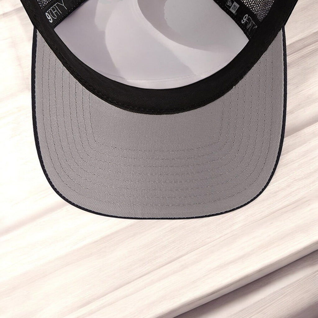 [60371934] Mens New Era MLB 940 STACKED A-FRAME TRUCKER ADJUSTABLE - NY YANKEES