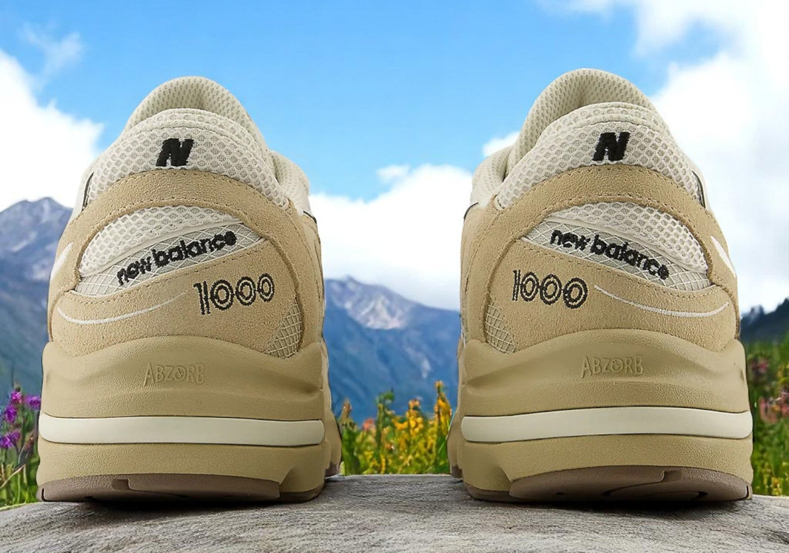 [M1000PSP] MENS NEW BALANCE 1000 'INCENSE BLACK'