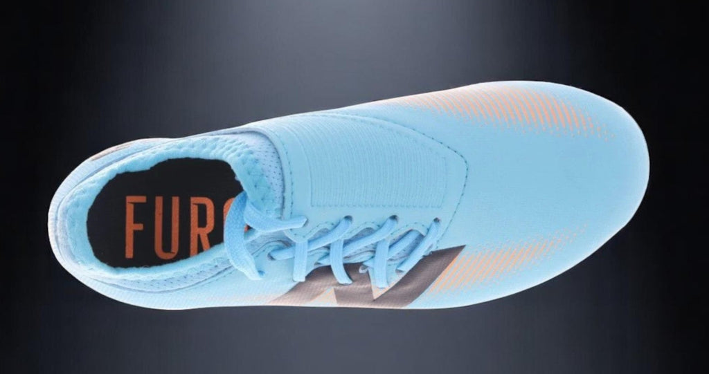 [SJF3FS75] GRADE SCHOOL NEW BALANCE FURON DISPATCH V77+ FG BIG KID 'TEAM SKY BLUE MANGO'
