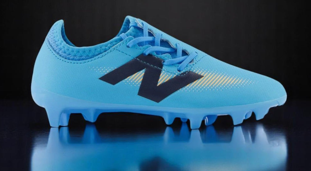 [SJF3FS75] GRADE SCHOOL NEW BALANCE FURON DISPATCH V77+ FG BIG KID 'TEAM SKY BLUE MANGO'